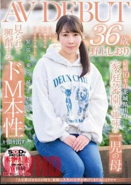 SDNM-471 “I Love Making People Happy” Shiori Nogami, 36, A Gentle Mother Who Has Dedicated