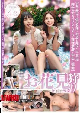 STSK-166 Cherry Blossom Viewing girls Drinking, Famous Cherry Blossom Spots, Alcohol And Dumplings, Staggering, Illegal