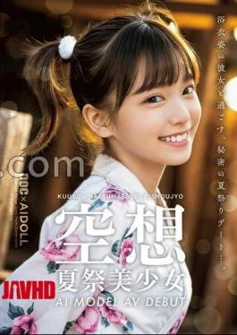 DAL-012 Fantasy Summer Festival Beautiful Girl AI MODEL AV DEBUT